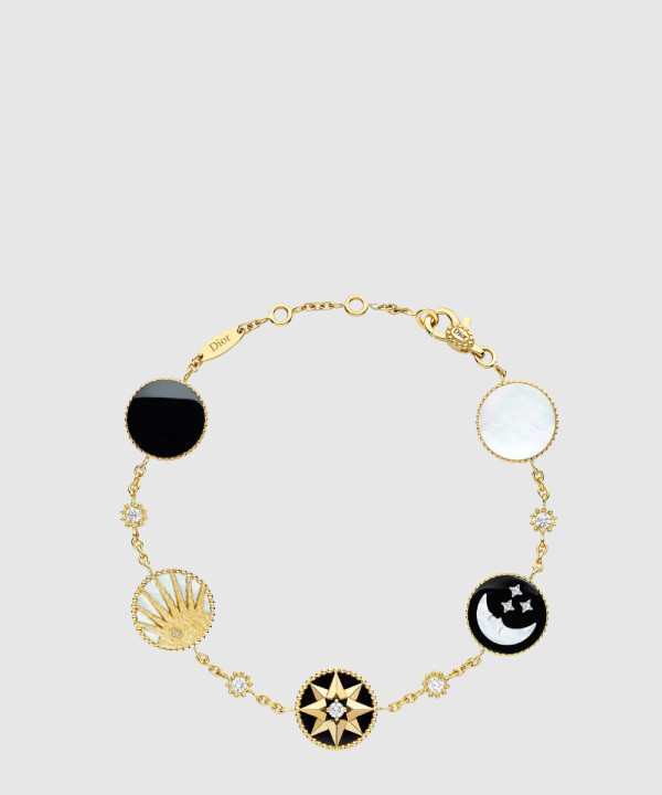 18K 하이엔드 미러급 디올 Rose des Vents & Rose Céleste 팔찌 JSAM9