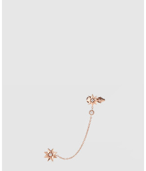 18K 하이엔드 미러급 디올 Étoile des Vents 싱글 귀걸이 JRDV9