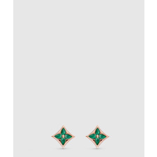 18K 하이엔드 미러급 루이비통 컬러 블라썸 BB 스타 스터드 귀걸이 Q96672