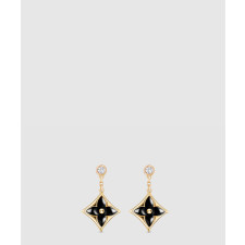 18K 하이엔드 미러급 루이비통 컬러 블라썸 BB 스타 이어 스터드 Q96992