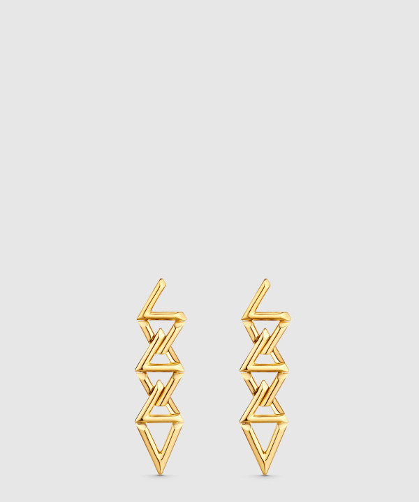 18K 하이엔드 미러급 루이비통 LV 볼트 컬렉션 이어링