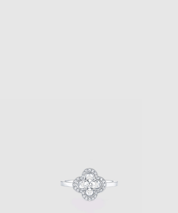 18K 하이엔드 미러급 루이비통 Les Ardentes 라운드 플라워 링 Q9K57A