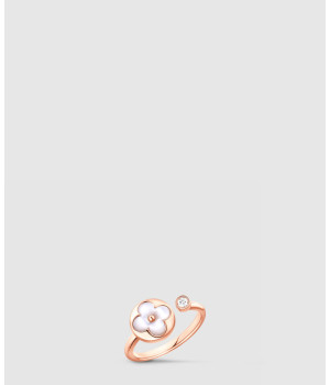 18K 하이엔드 미러급 루이비통 컬러 블라썸 미니 썬 링 Q9L68A