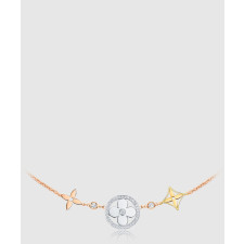 18K 하이엔드 미러급 루이비통 이딜 블라썸 목걸이 Q93541