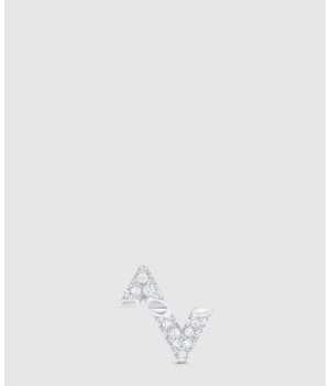 18K 하이엔드 미러급 루이비통 LV 볼트 업사이드 다운 스터드 귀걸이 Q06086