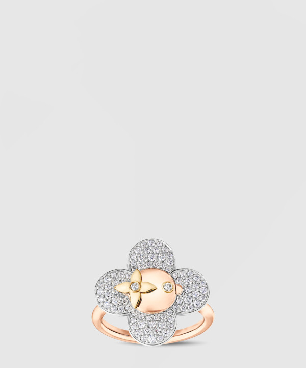 18K 하이엔드 미러급 루이비통 비비엔 반지 Q0T48Y