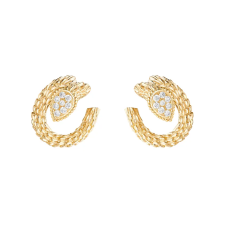 18K 하이엔드 미러급 부쉐론 쎄뻥 보헴 이어링 S모티브 CAB01