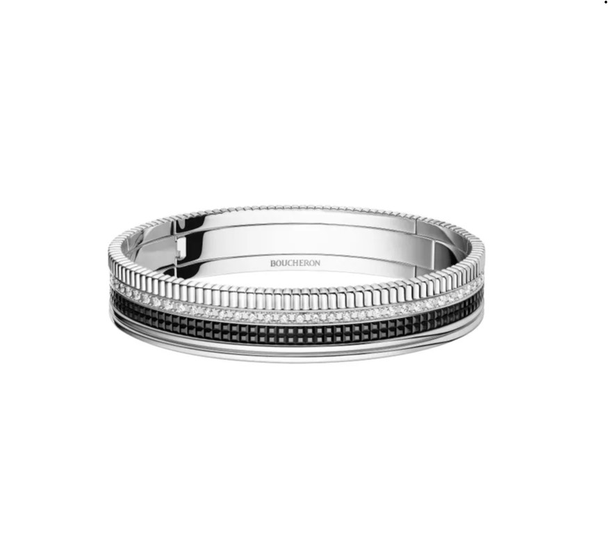 18K 하이엔드 미러급 부쉐론 콰트로 블랙 에디션 뱅글 00979