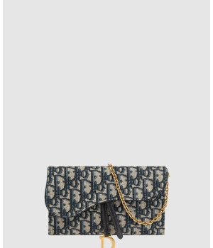 디올 새들 스몰 체인 파우치 S5614