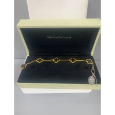 2026년 3월 9일 김* 님 반클리프 알함브라 빈티지 오닉스 5모티브 브레이슬릿 검품 및 출고